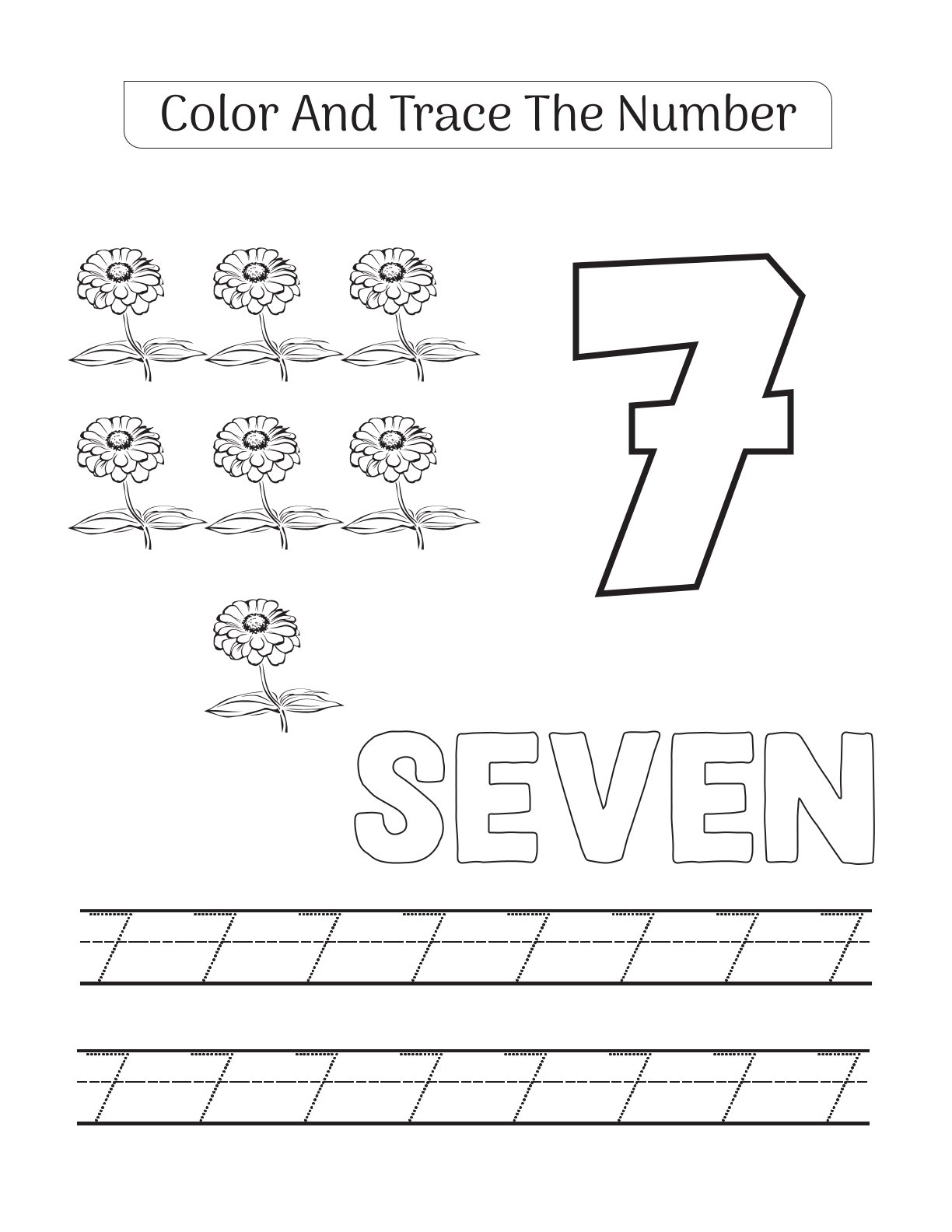 Number Tracing 1-10