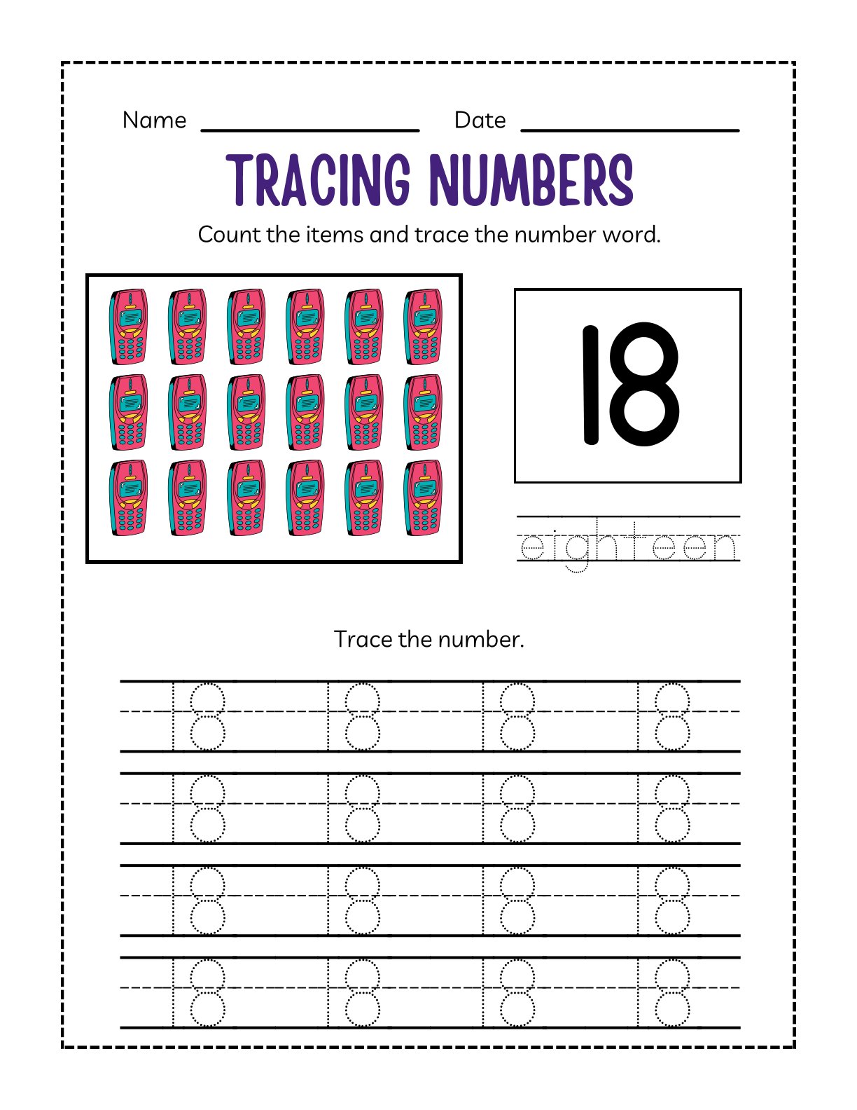 Numbers Workbook