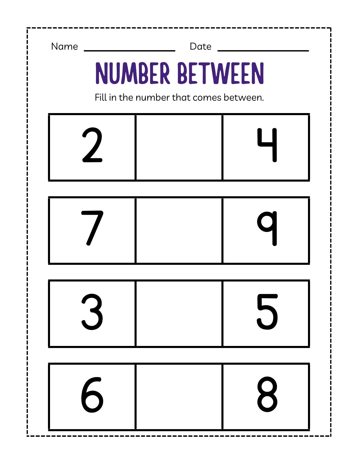 Numbers Workbook