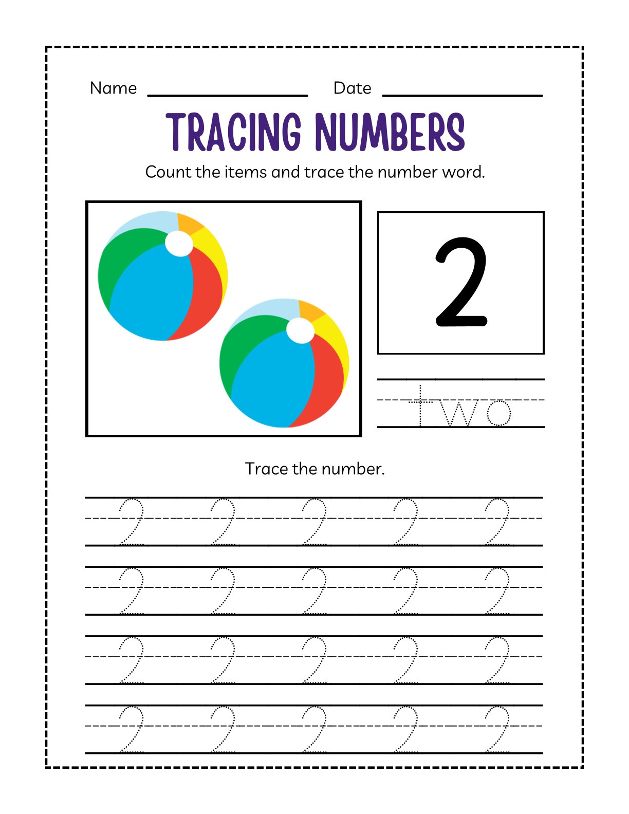 Numbers Workbook