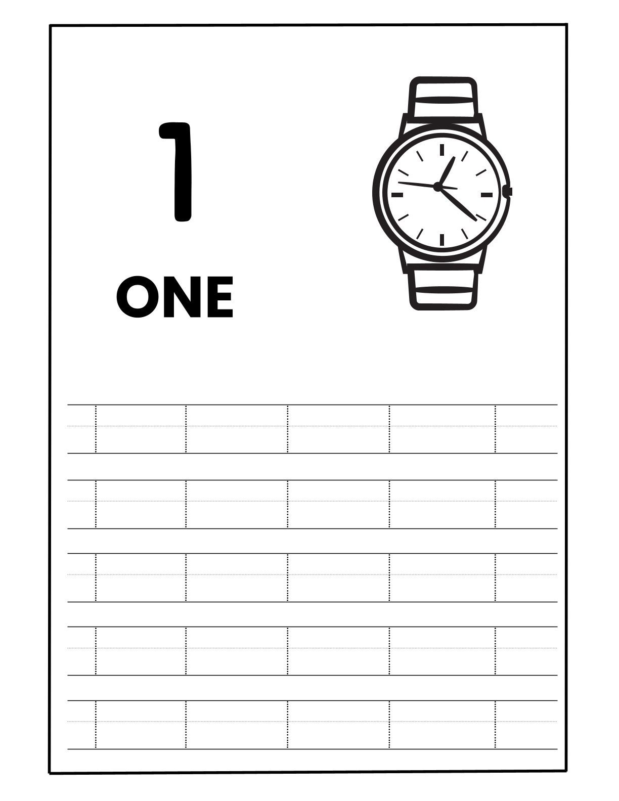 Number Tracing
