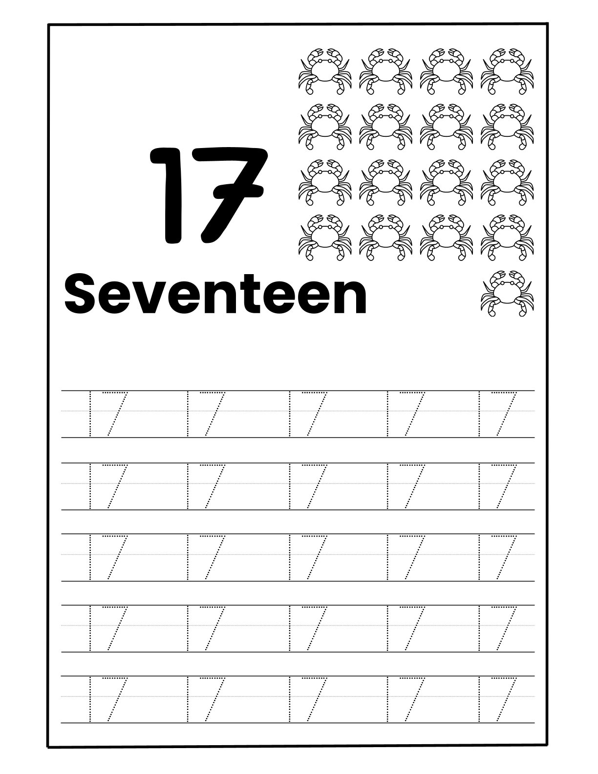 Number Tracing