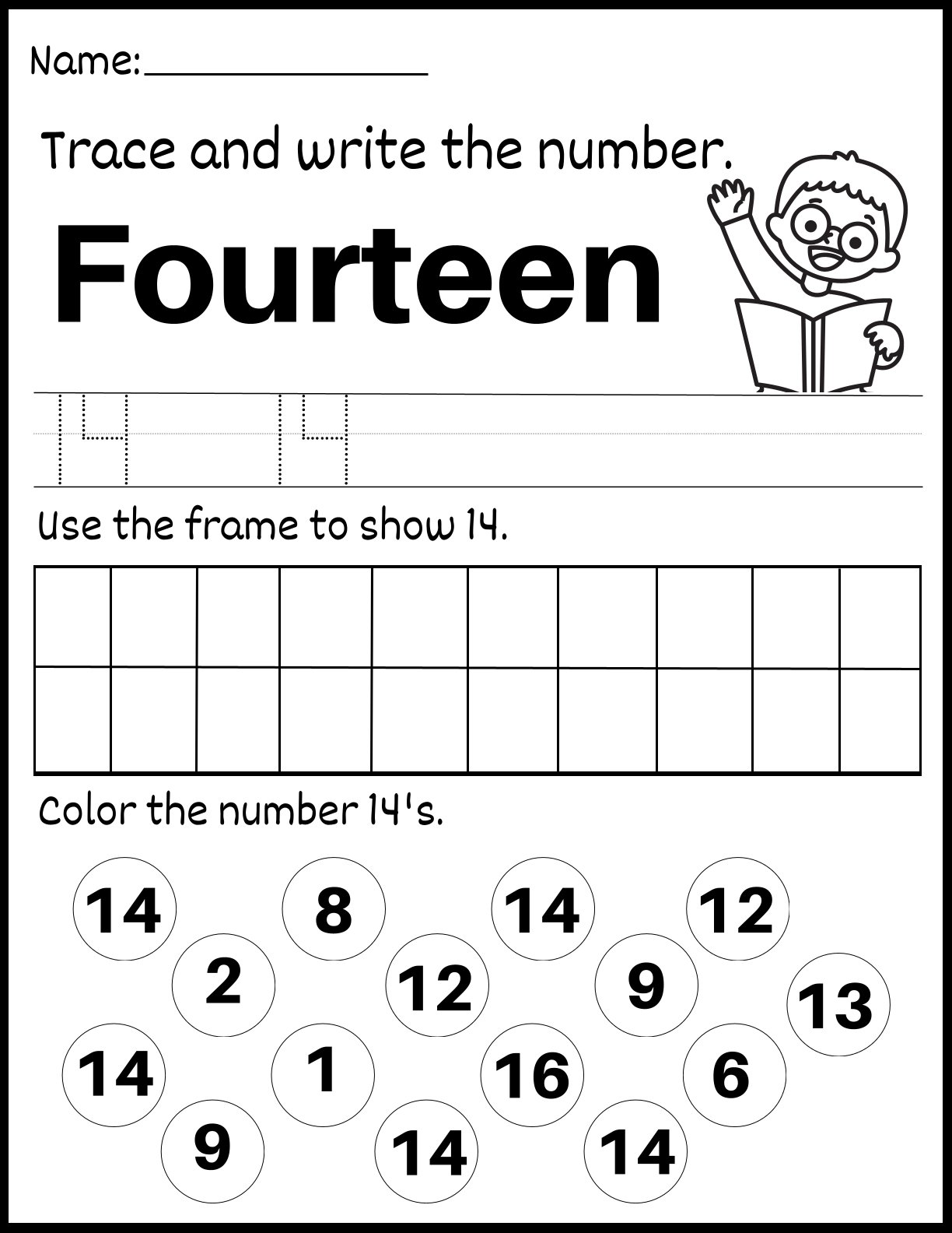Number Tracing