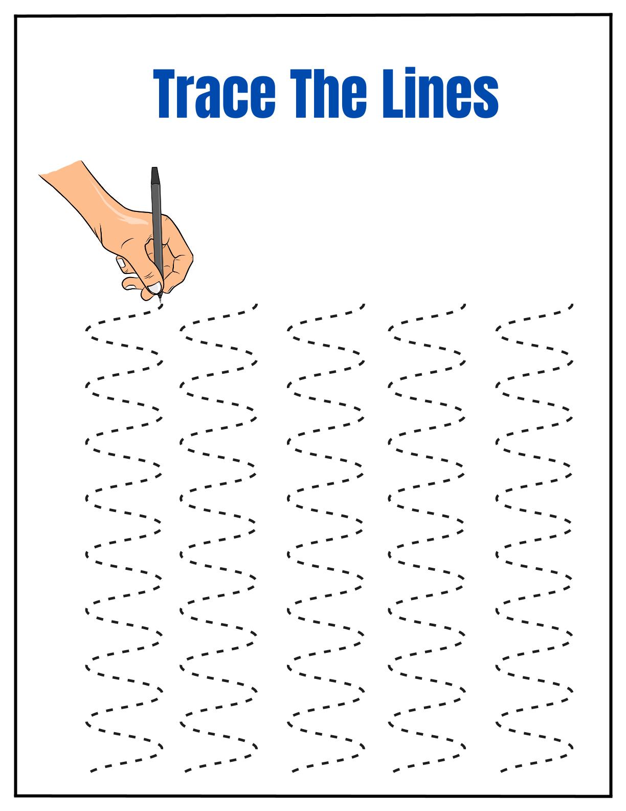 Trace Lines Shapes and Patterns