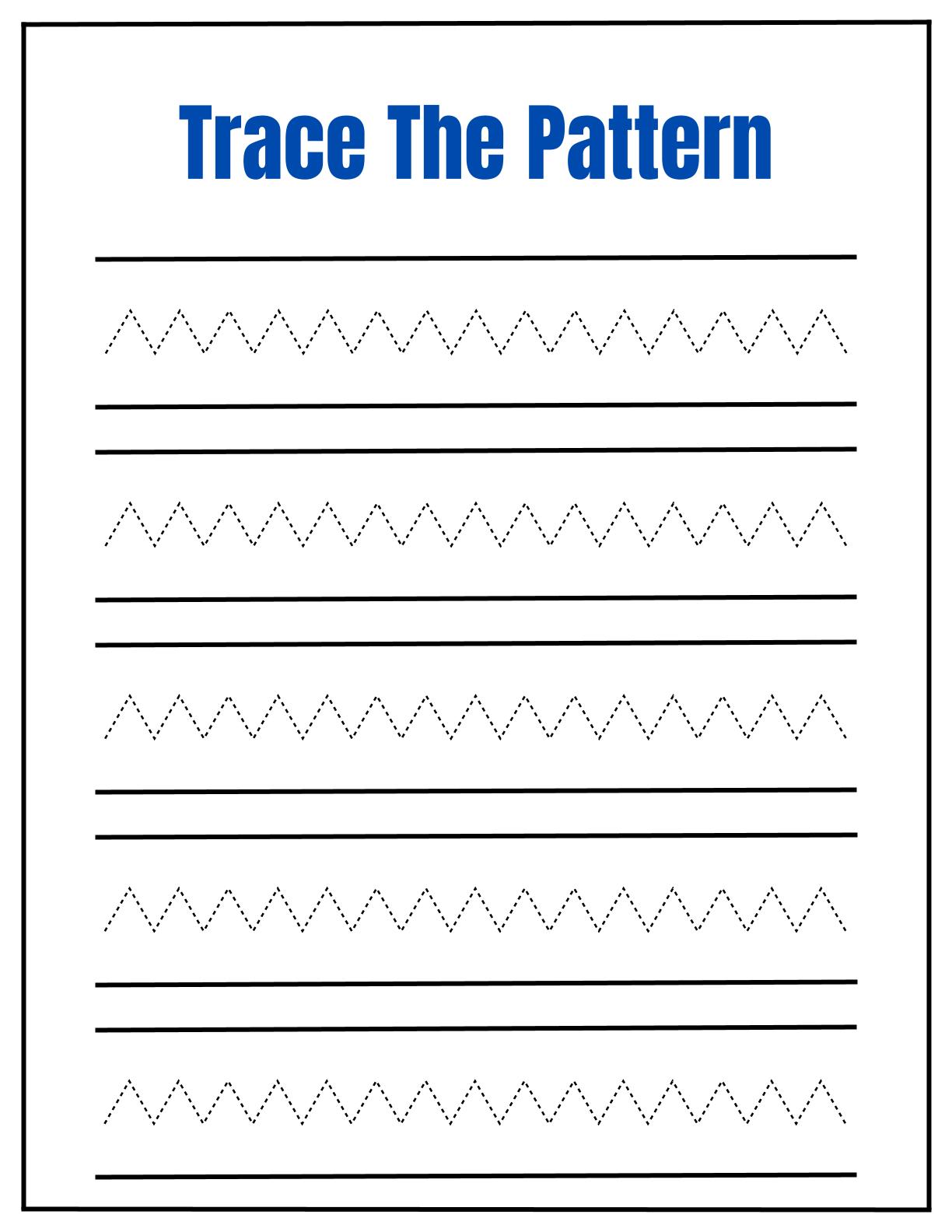 Trace Lines Shapes and Patterns
