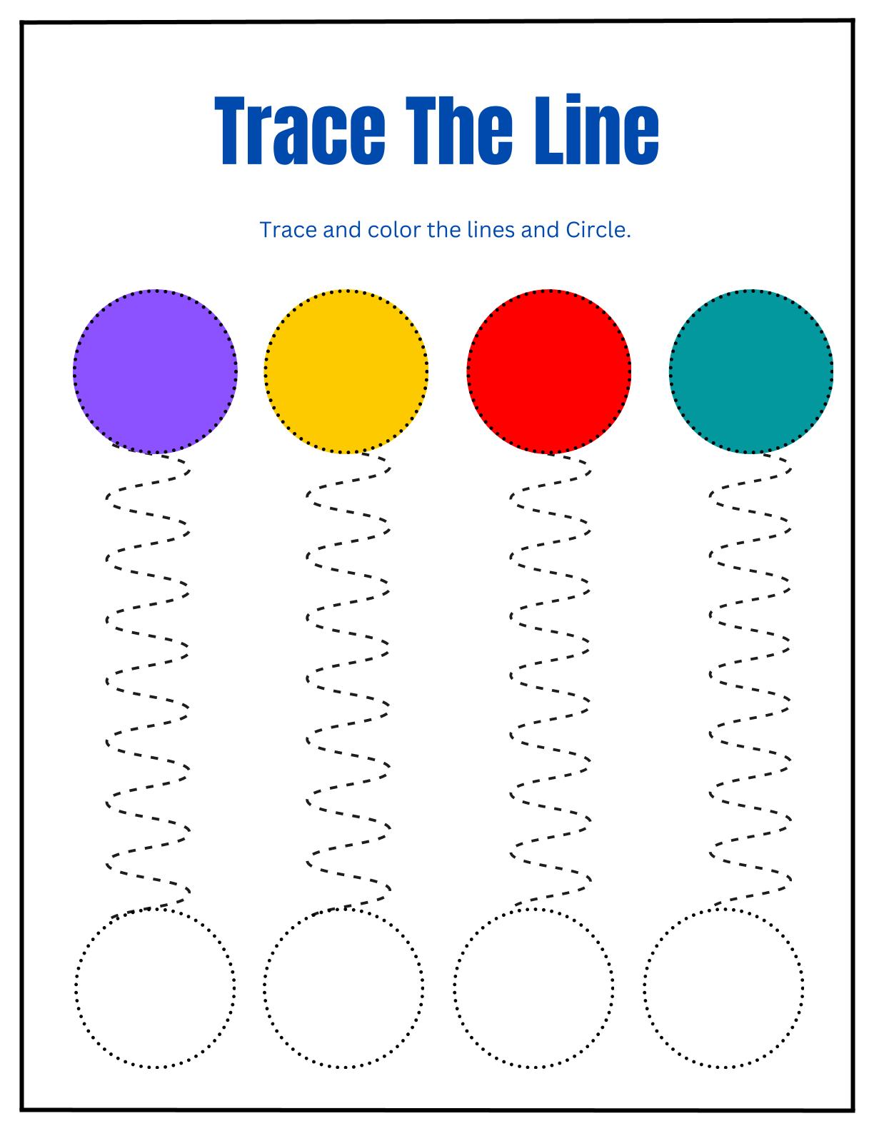 Trace Lines Shapes and Patterns