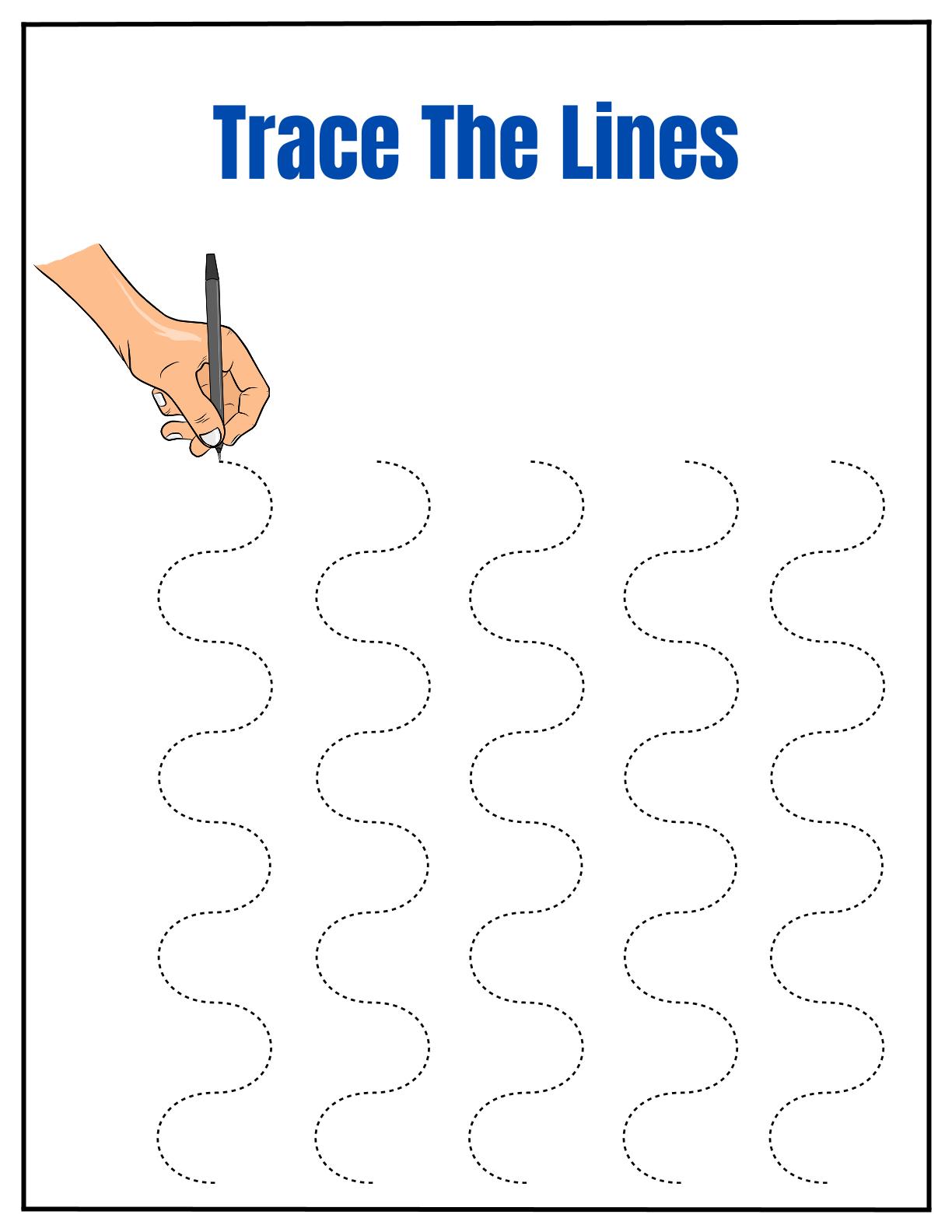 Trace Lines Shapes and Patterns