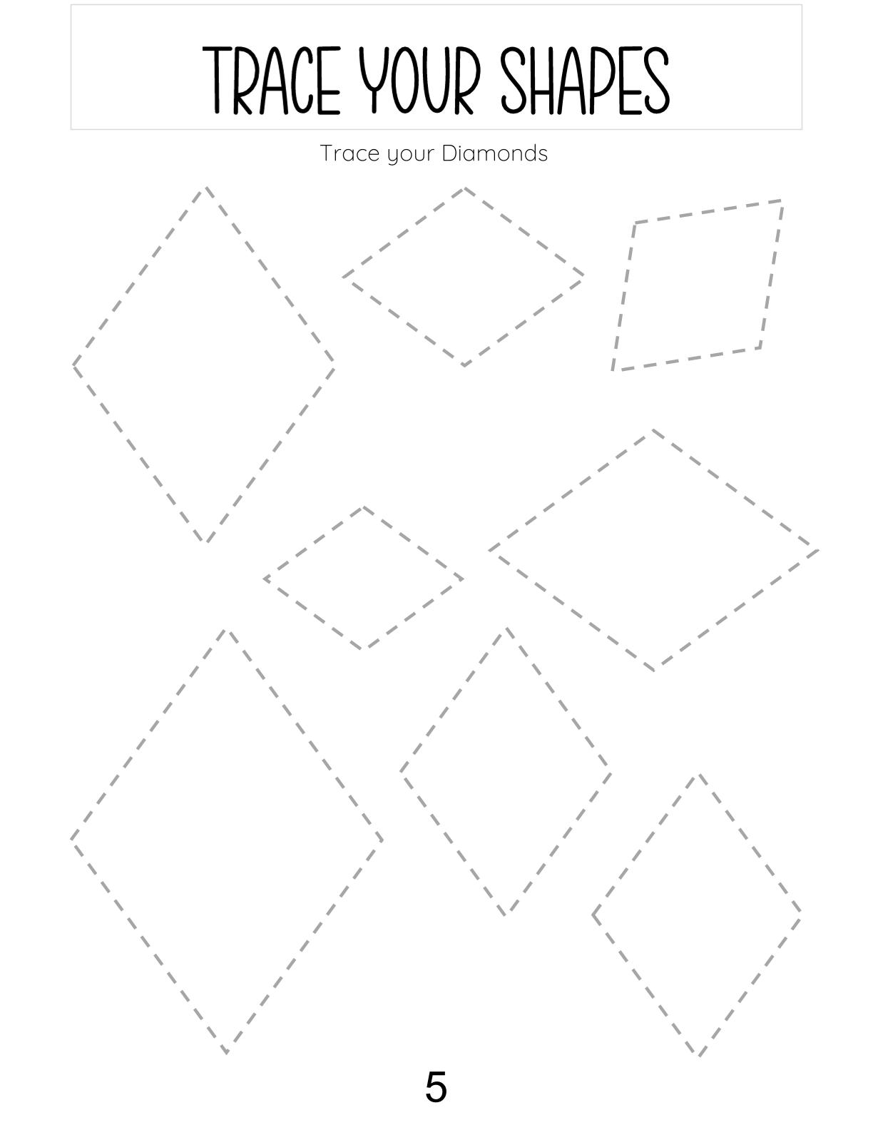 Tracing and Matching Shapes