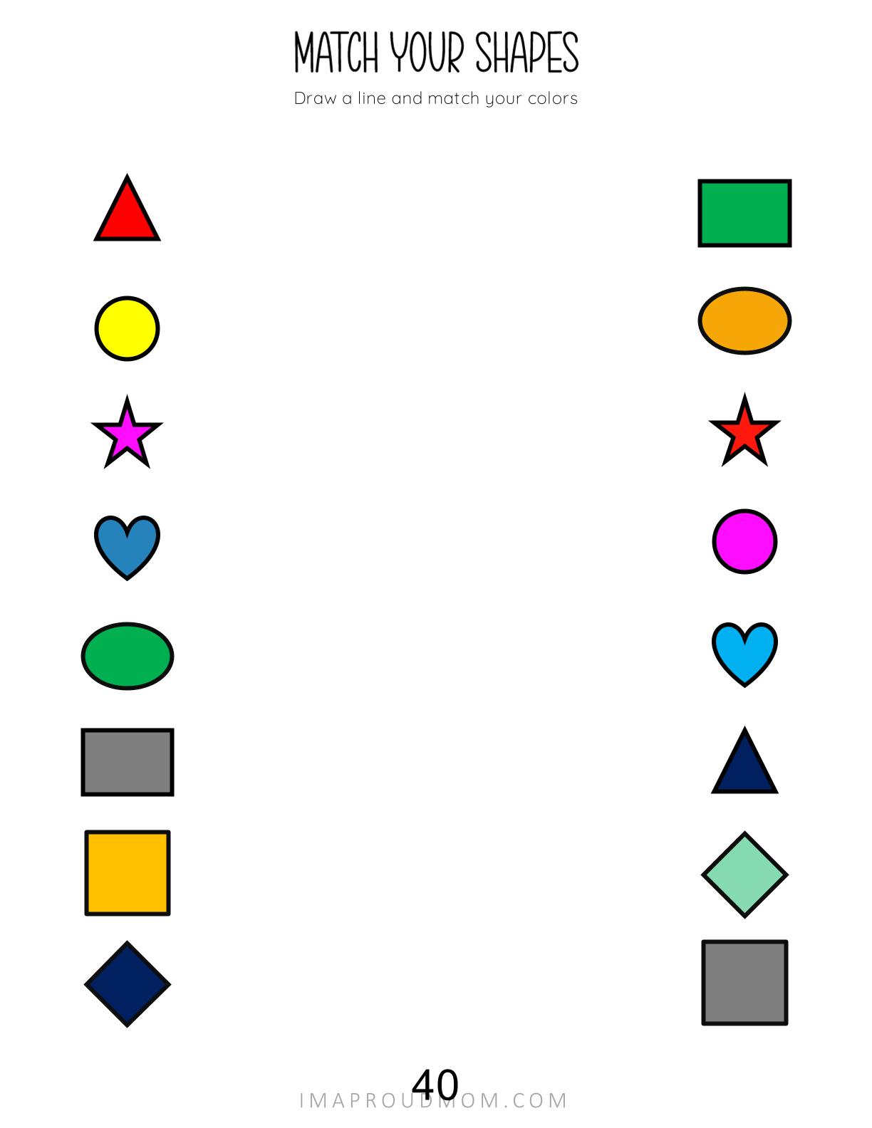 Tracing and Matching Shapes