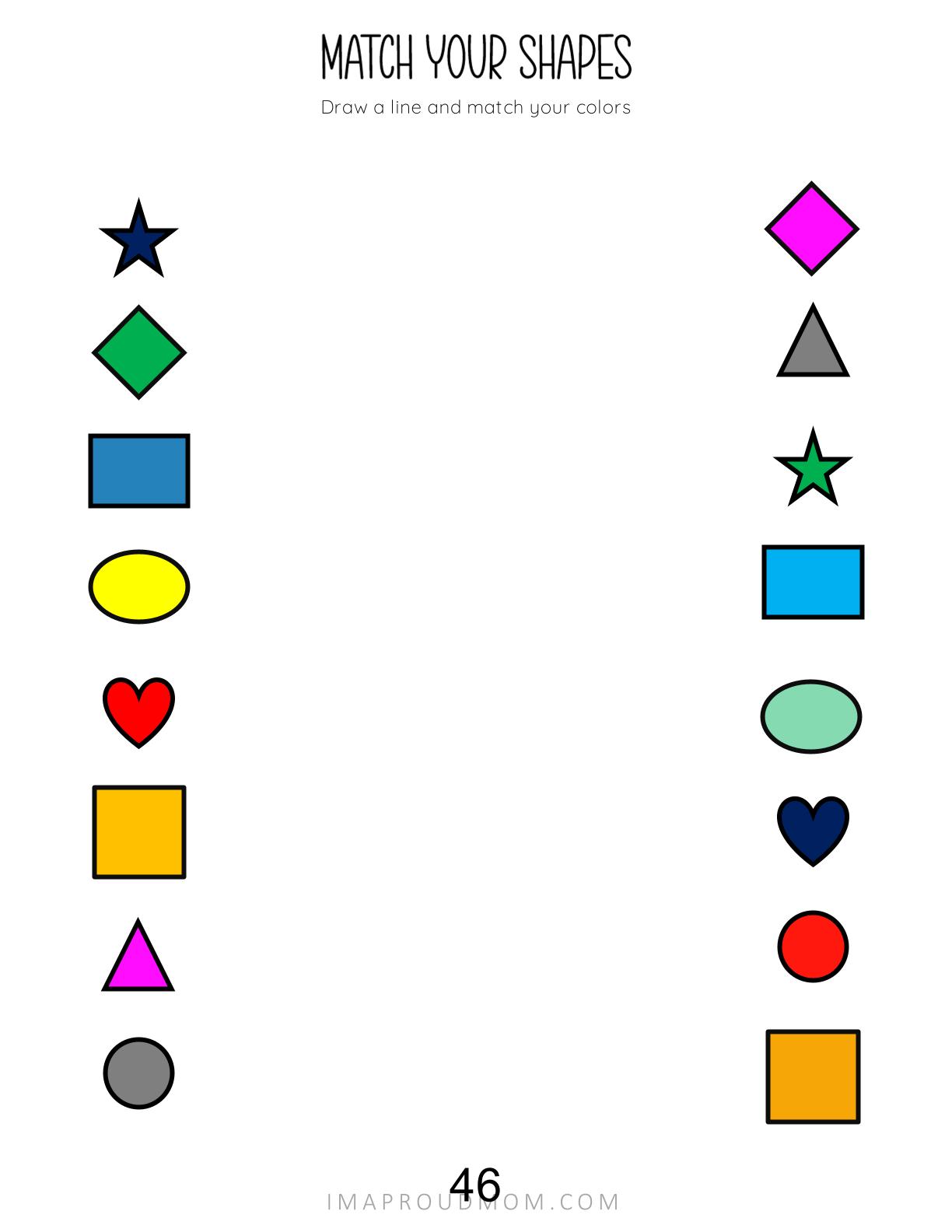 Tracing and Matching Shapes