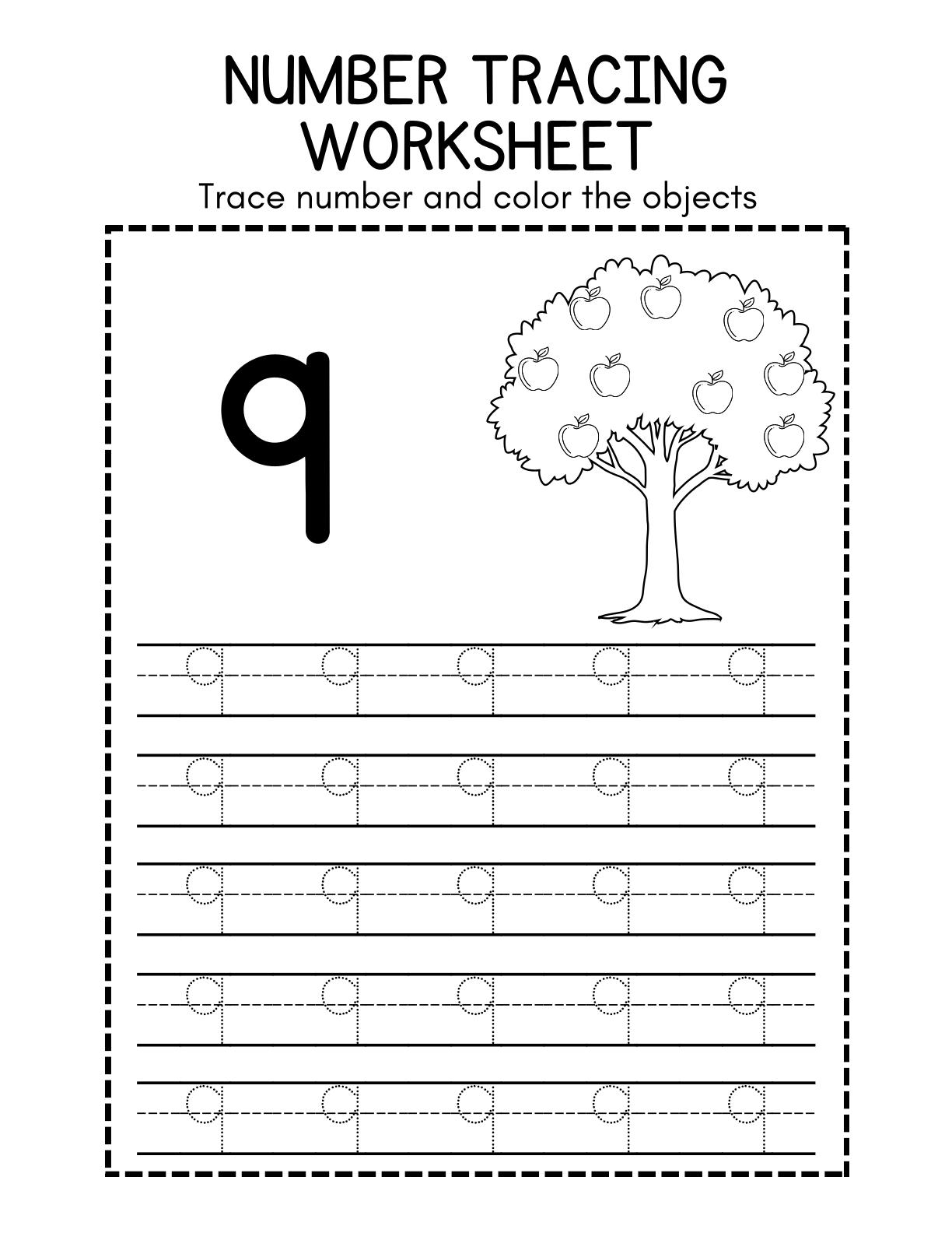 Tracing Numbers