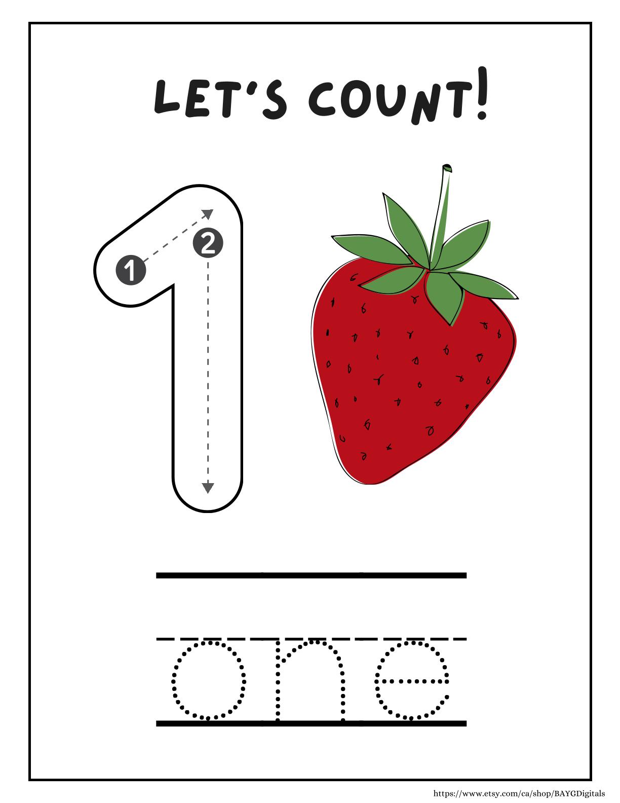 Tracing Numbers 