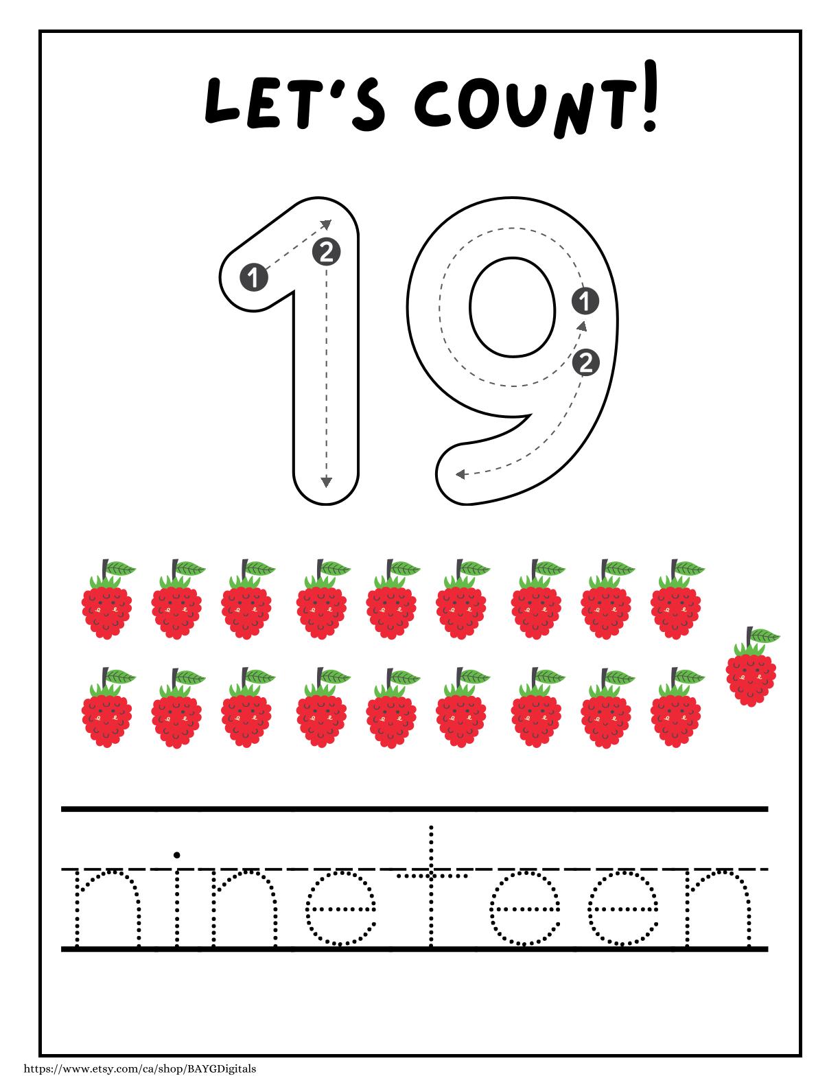 Tracing Numbers 