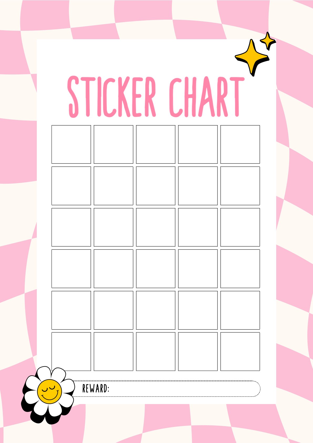 Kids Rewards Chart
